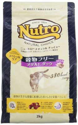 ニュートロ ナチュラルチョイス キャットフード 穀物フリー アダルト ダック 2kg