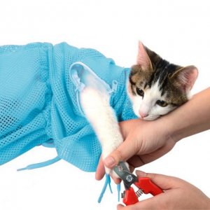 猫用 みのむし袋 おちつくネット