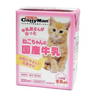 ねこちゃんの国産牛乳 全猫種用 200ml